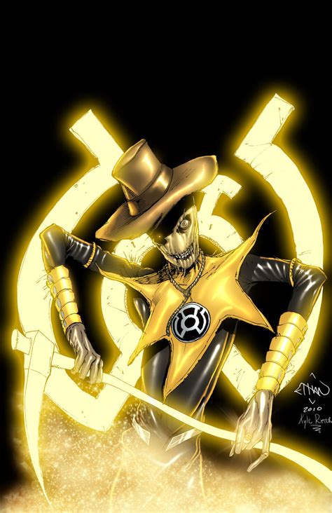 dc yellow lantern|scarecrow as a yellow lantern.